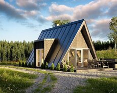 A-Frame evlər
