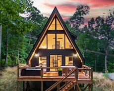 A-frame mənzillərin tikintisi
