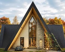 A-frame evlərin tikinti və təmiri